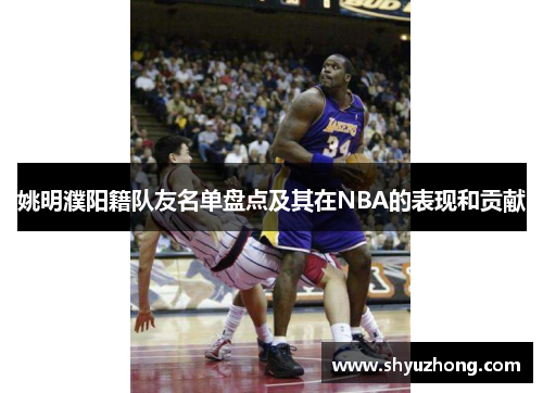 姚明濮阳籍队友名单盘点及其在NBA的表现和贡献